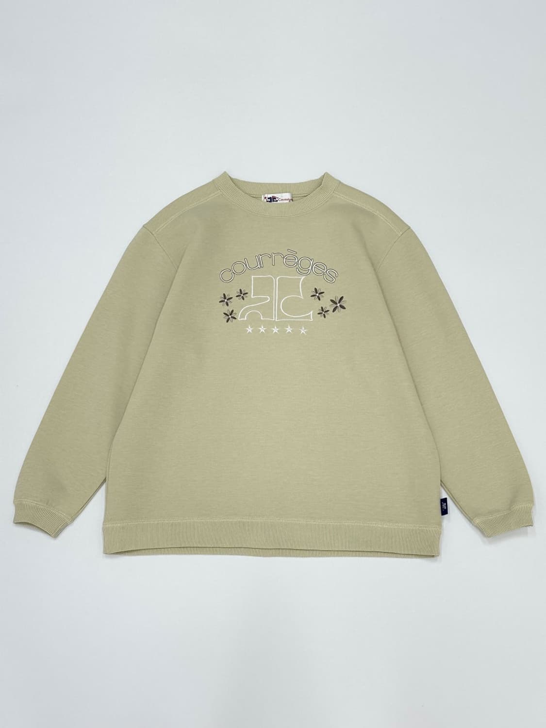 courreges / 꾸레쥬 빅로고 맨투맨  상품이미지3