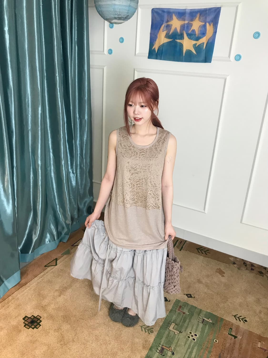 도트와 스트라이프를 섞어 조화로운 톤앤톤 코디𓂃˖₊🦕 상품이미지5