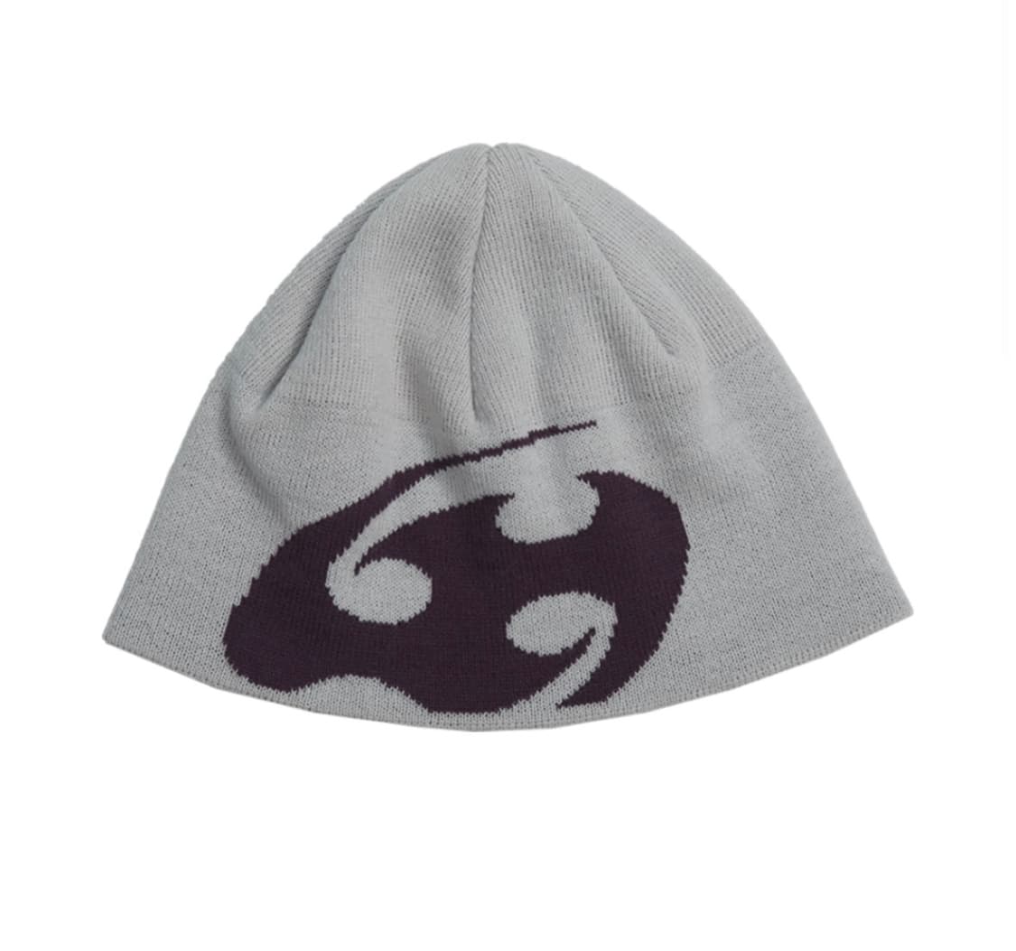 산산기어 로고 비니 라이트 그레이 미개봉 새상품 - 24FW 상품이미지1