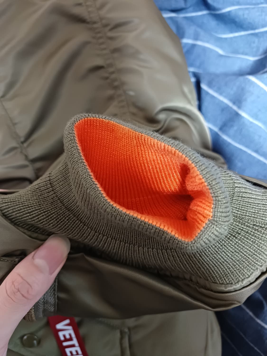 [M] 베트멍 알파 카고 봄버 자켓 새상품 상품이미지5