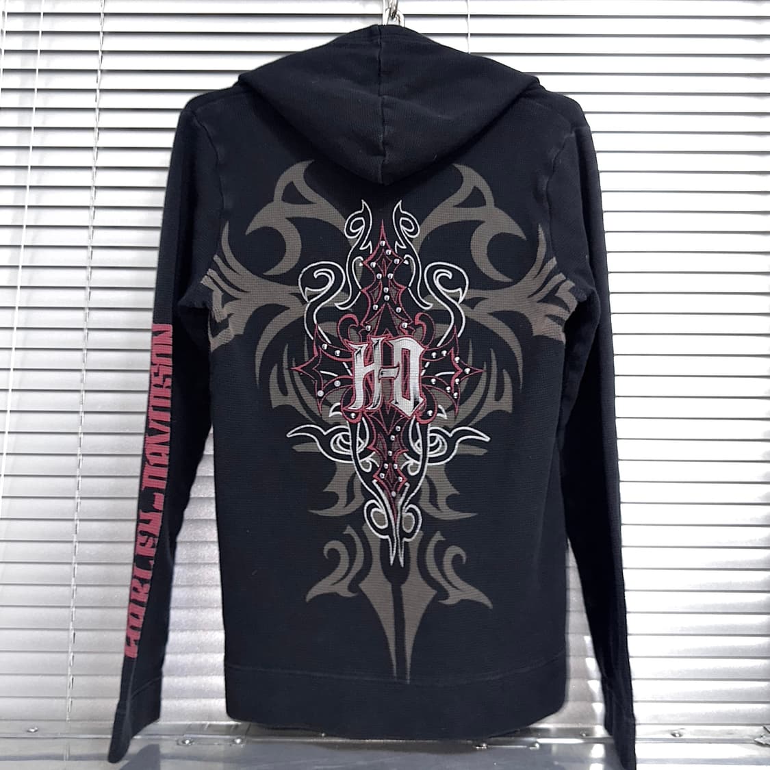 2000s 할리데이비슨 네오 트라이벌 크로스 긴팔 상품이미지4