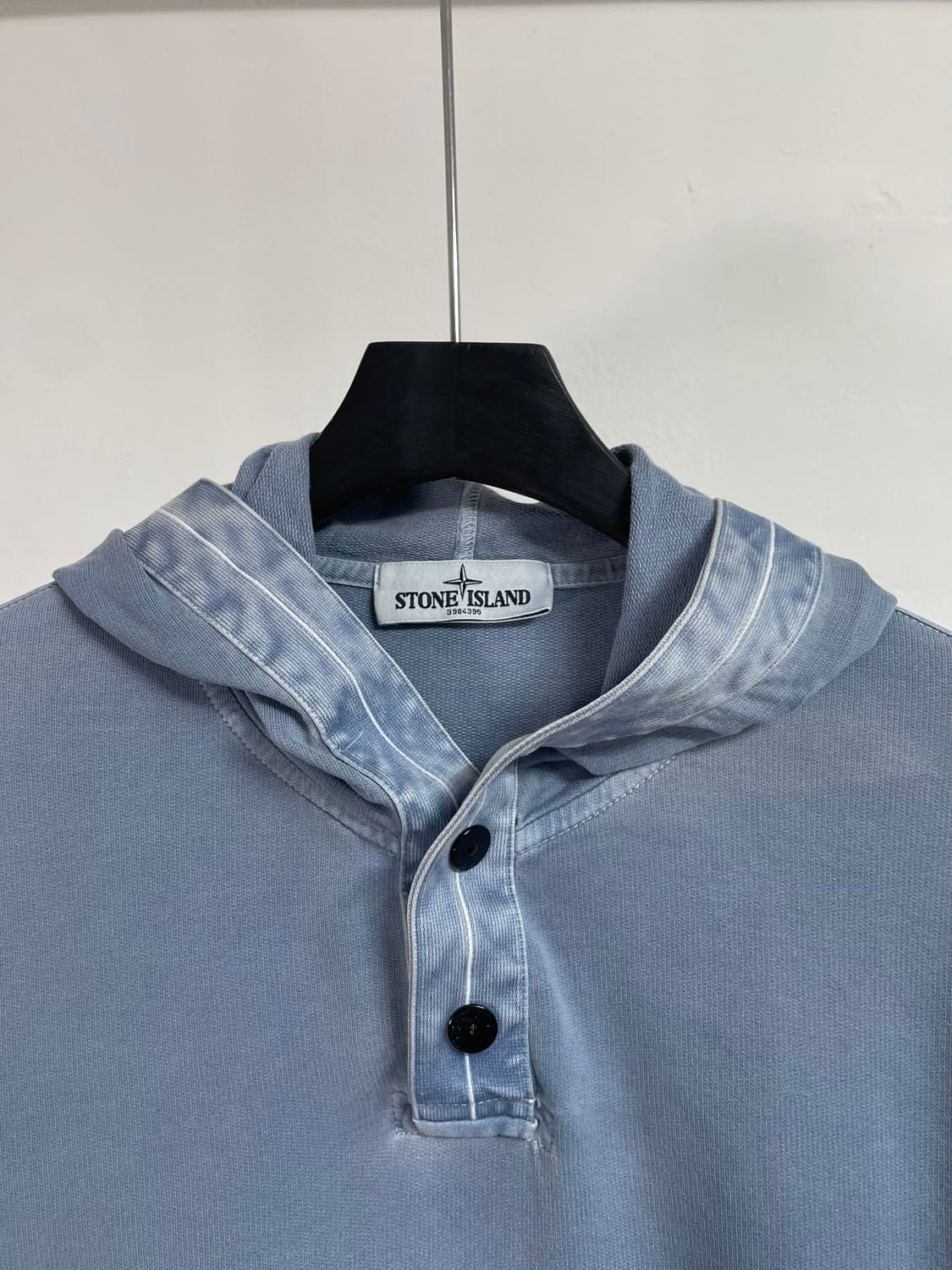 14fw 스톤아일랜드 워시드 와펜 후드티 (on.603) 상품이미지5