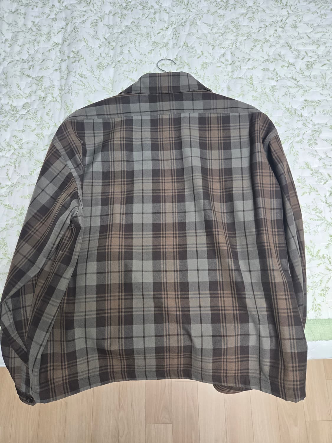 언필 체크 블루종 상품이미지2