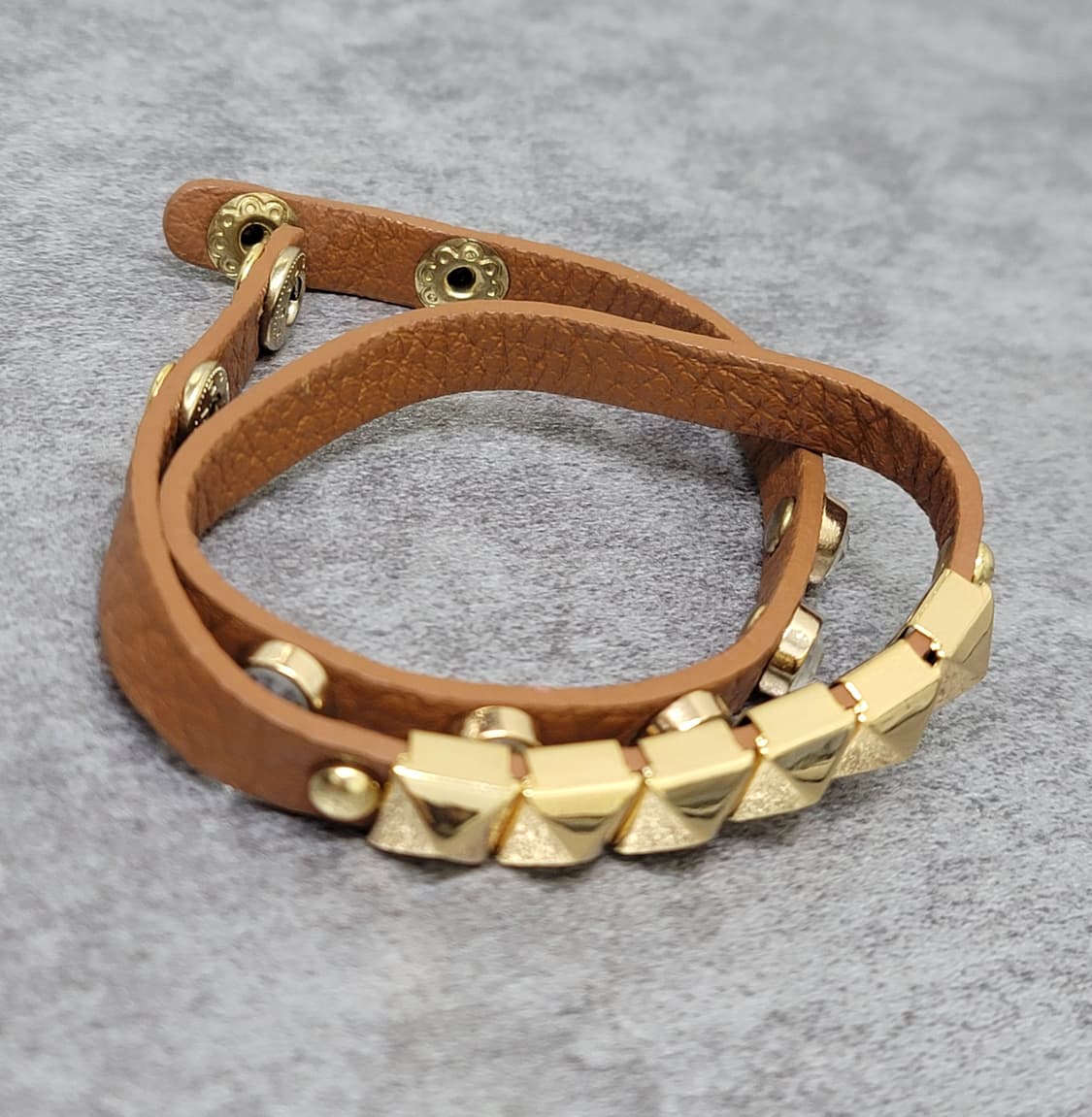 stud leather bracelet 상품이미지3