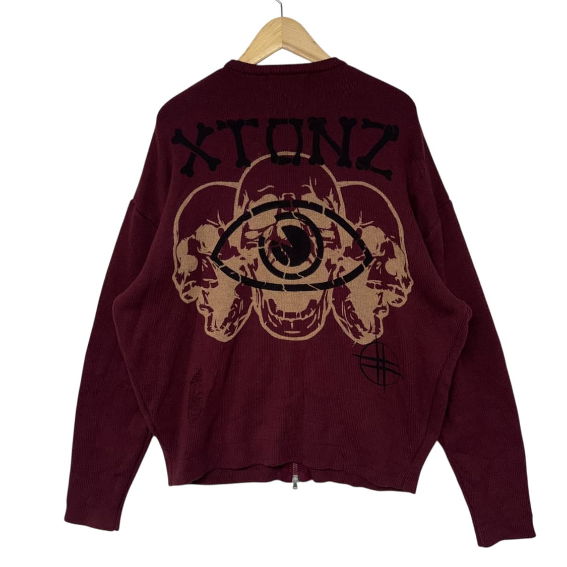 엑스톤즈 네오필드 니트집업 상품이미지1