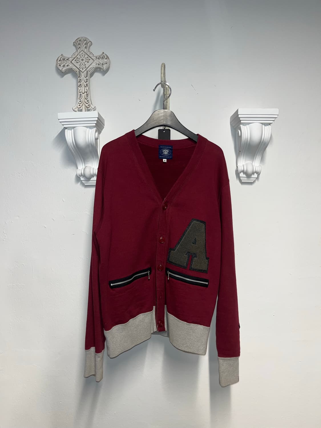 베이프 Bape 빅로고 가디건 상품이미지1