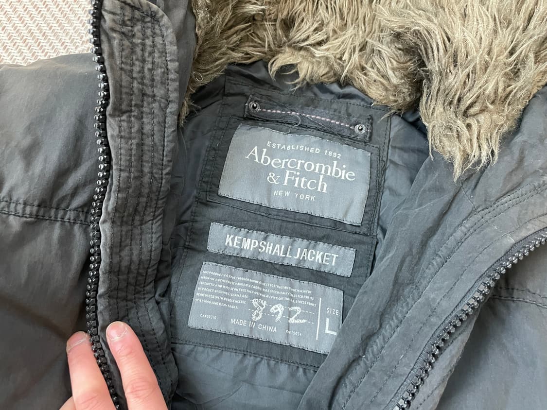 아베크롬비 앤 피치 켐프셜 후드 패딩 자켓 J03624 상품이미지6