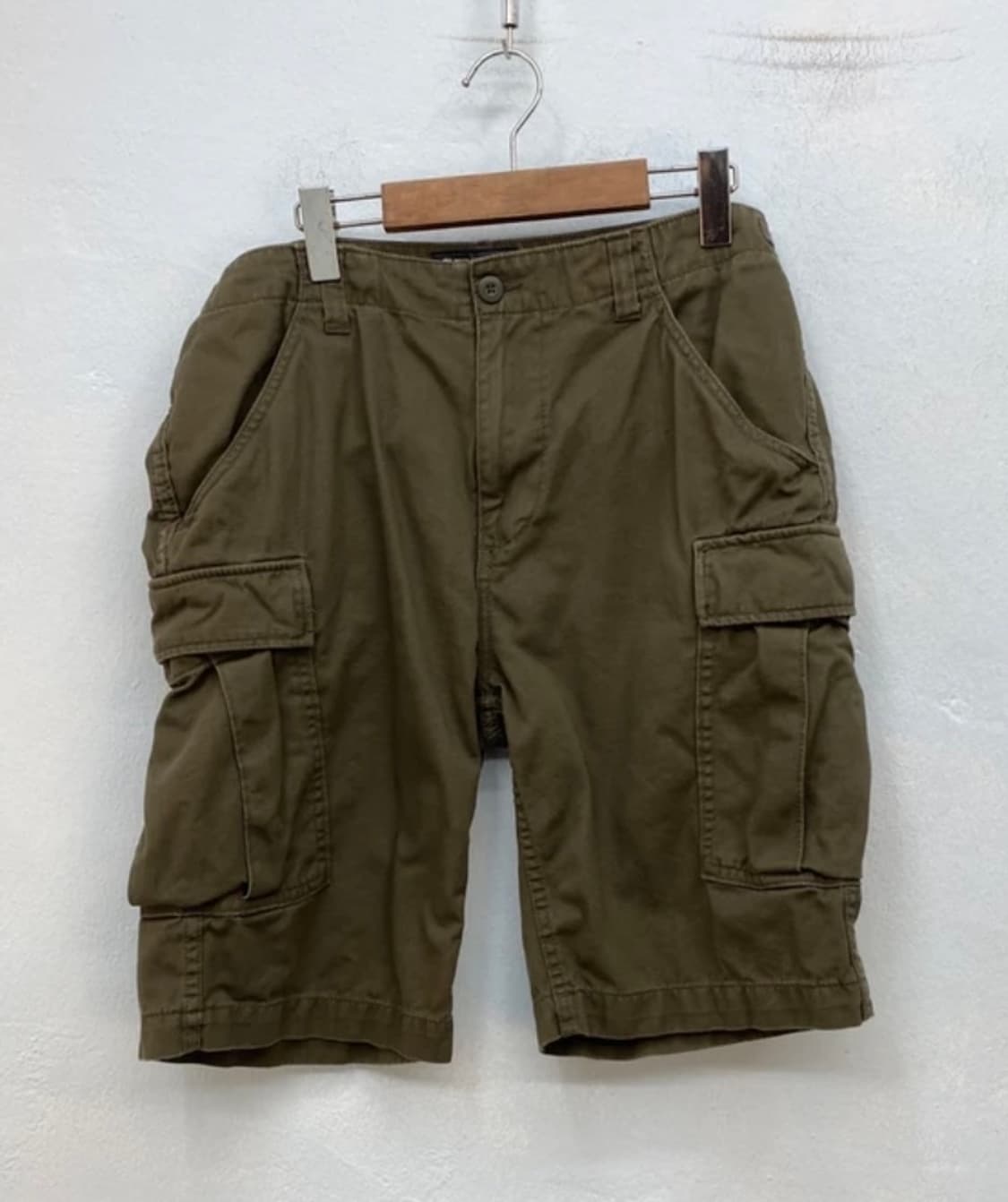 [1580]Avirex khaki cargo bermuda shorts# 상품이미지3