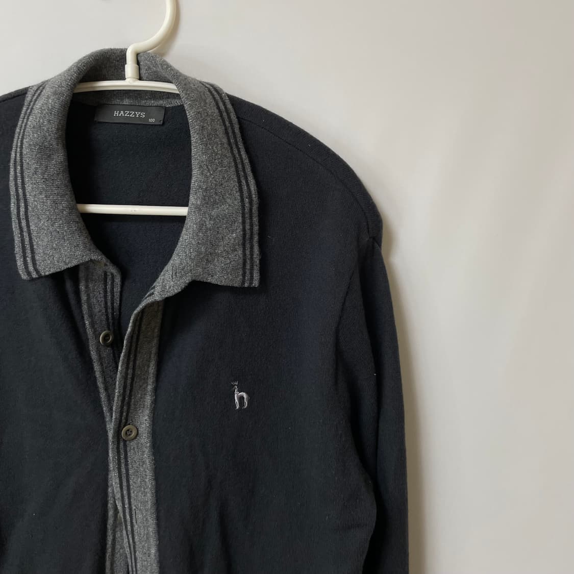 [ L ] 헤지스 남성 카라 가디건  상품이미지3