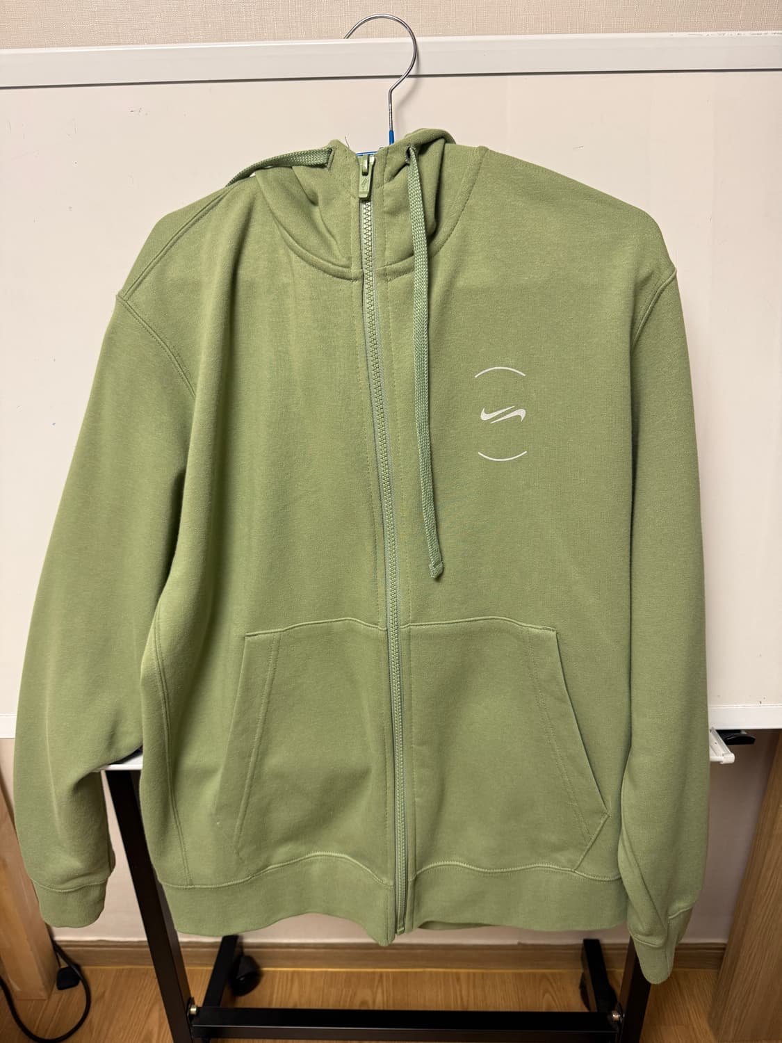 (실착1회) 나이키 카키 후드집업 XL 상품이미지1