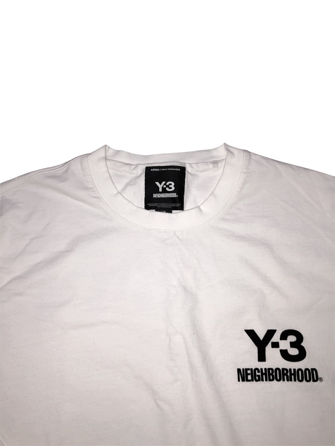 y-3 네이버후드 롱슬리브 L 상품이미지5