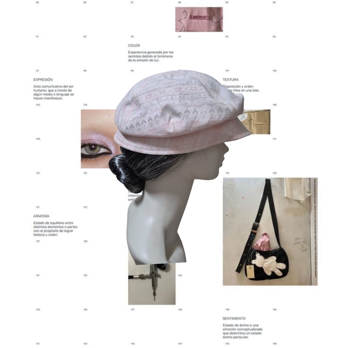 METROCITY Babypink cotton bucket hat 상품이미지2