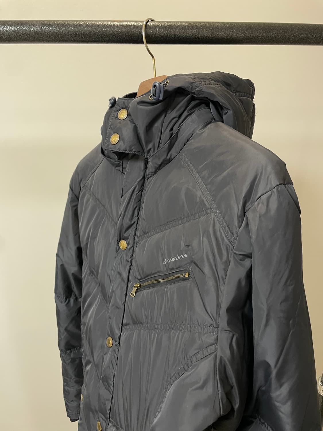 (XL) ck 캘빈클라인 덕다운 후드 패딩 상품이미지5