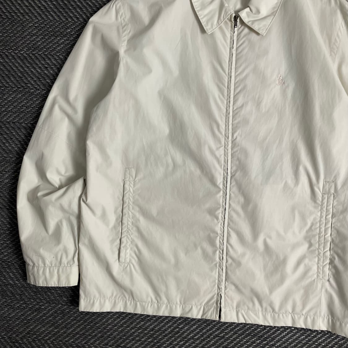 빈폴 자수로고 미니멀 폴리쉘 스윙톱 자켓y 3327 상품이미지4