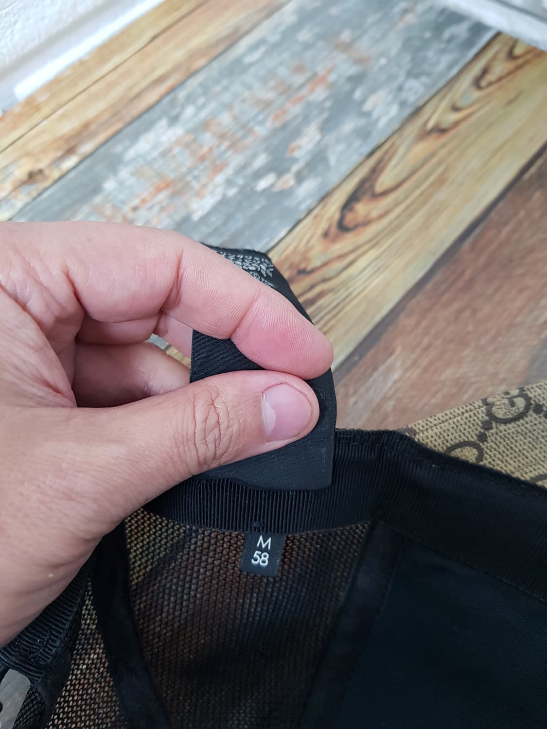 [m/58/정품] 구찌 GG 타이거 메쉬 볼캡 상품이미지10