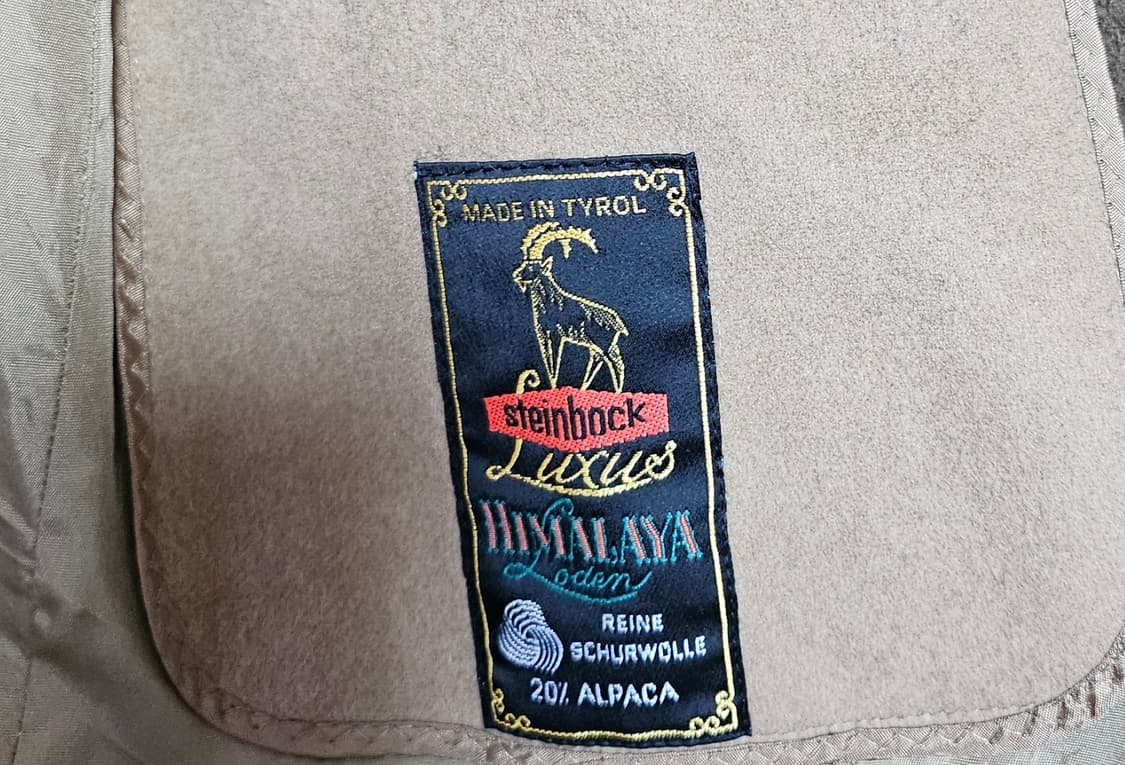 빈티지 베이지 히든 버튼 코트 42 상품이미지4