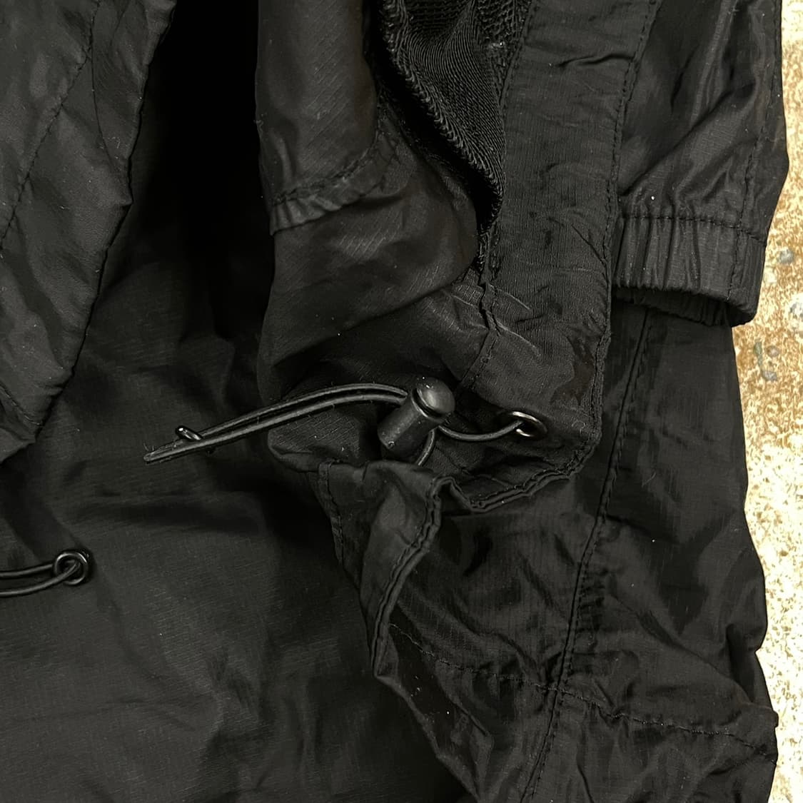 [정품/XXL] 노스페이스 블랙 바람막이 자켓 b18 상품이미지6