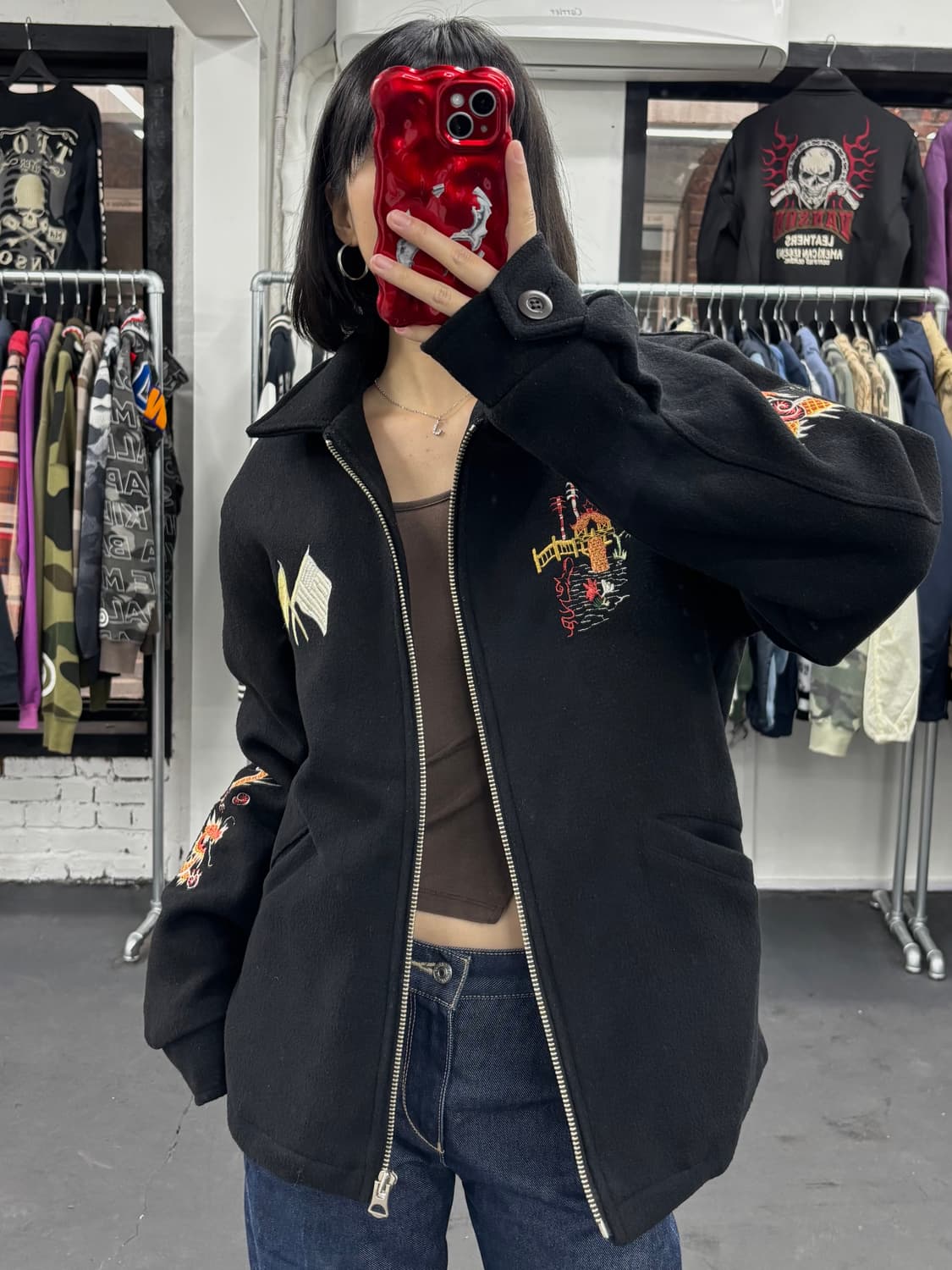 VTG 오리엔탈 울 자켓 상품이미지3