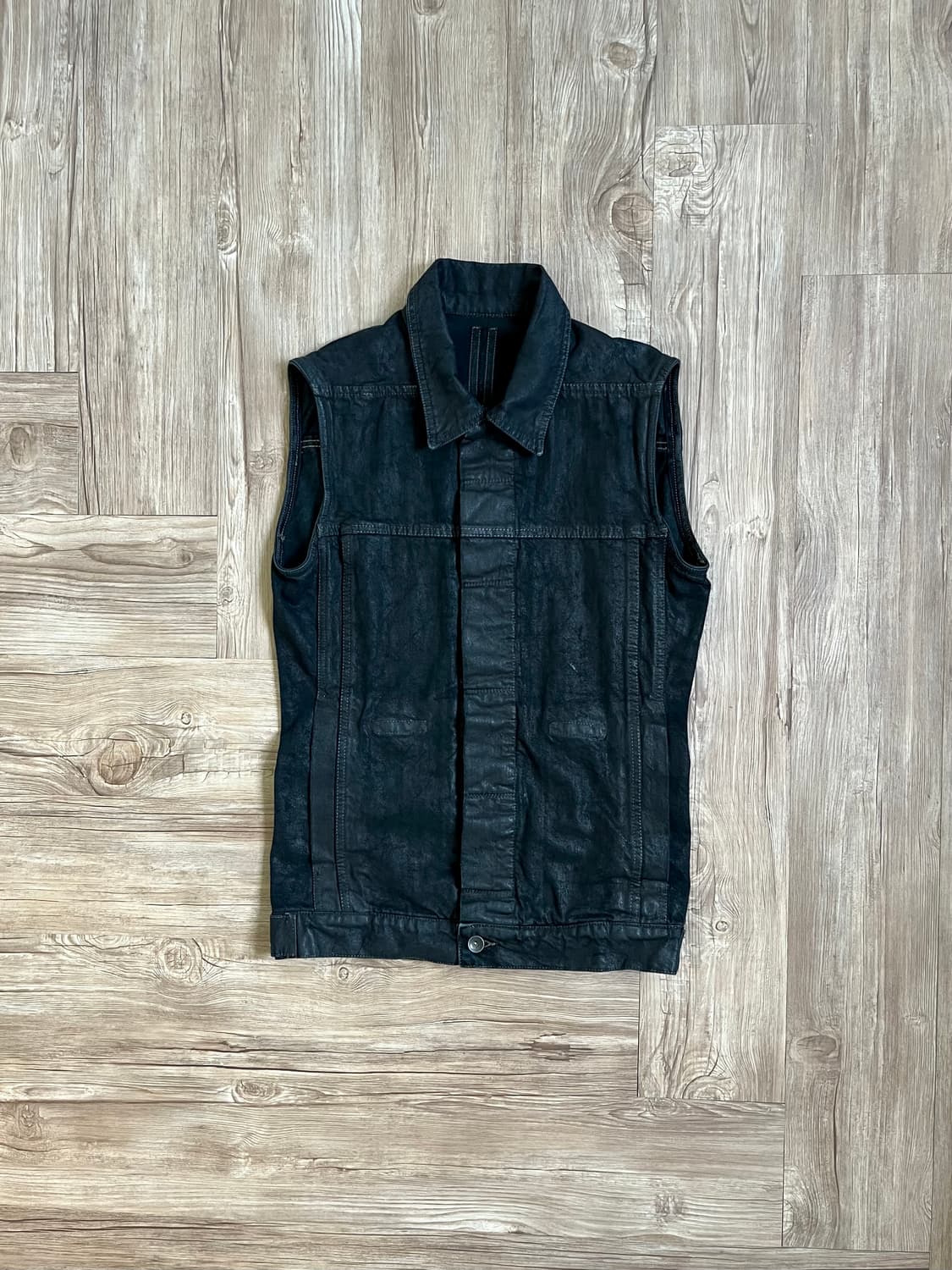Rick Owens 다크쉐도우 코팅 베스트 상품이미지1