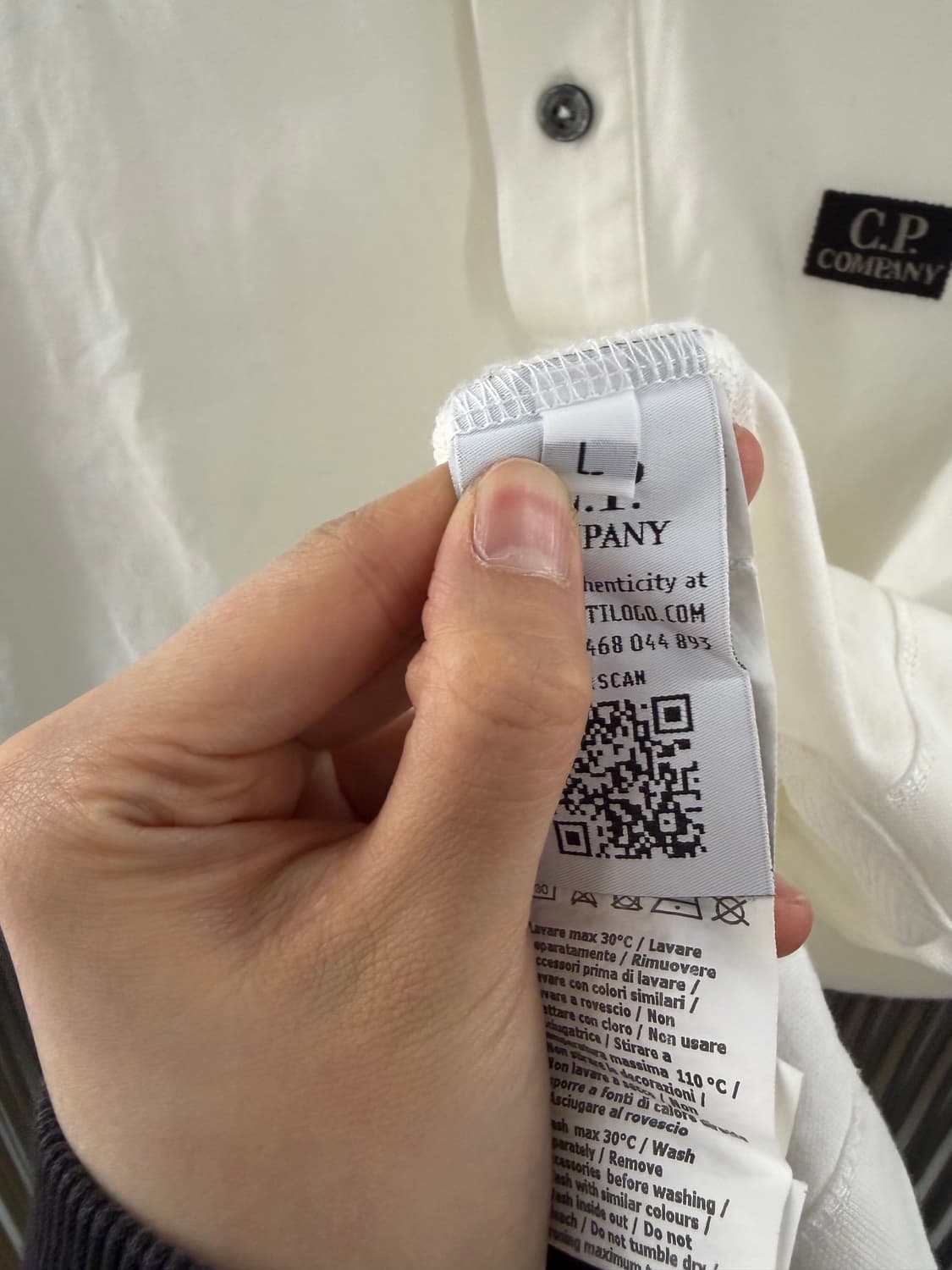 CP Company short sleeve polo shirt L 상품이미지7