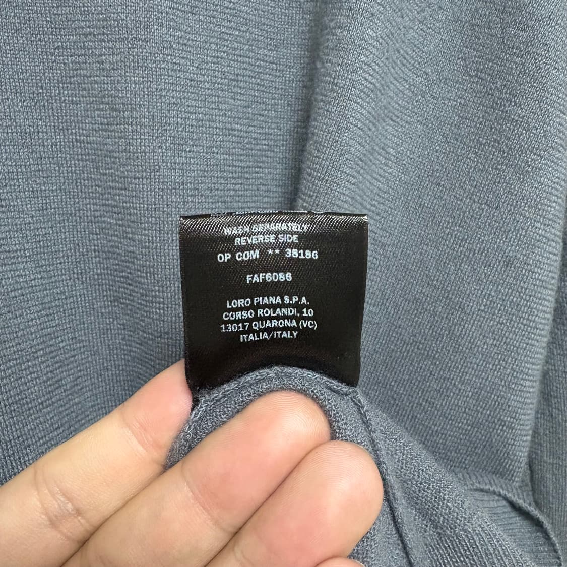 [50/새상품급] 로로피아나 베이비 캐시미어 니트 상품이미지4