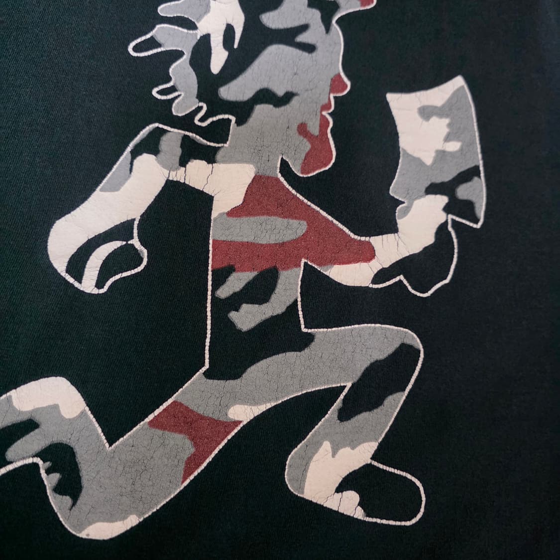 [3XL] 00s ICP 카모 해칫맨 빈티지 랩티 밴드티 상품이미지3