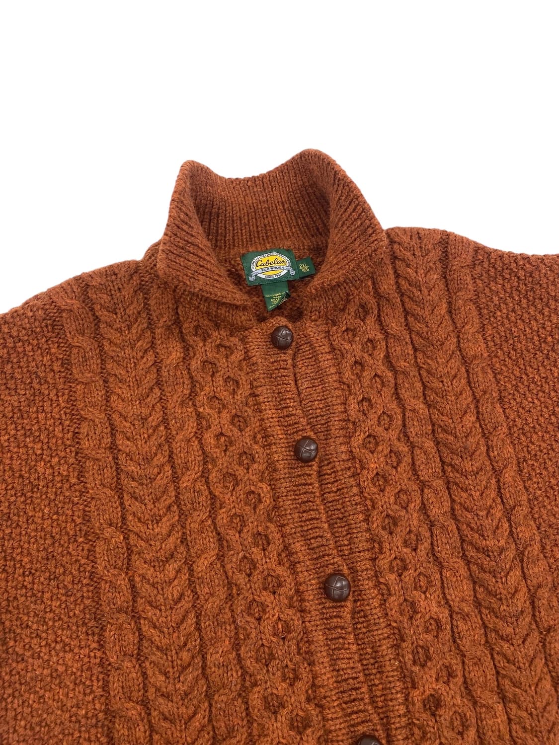 카벨라스 아란 울 케이블 가디건 상품이미지3