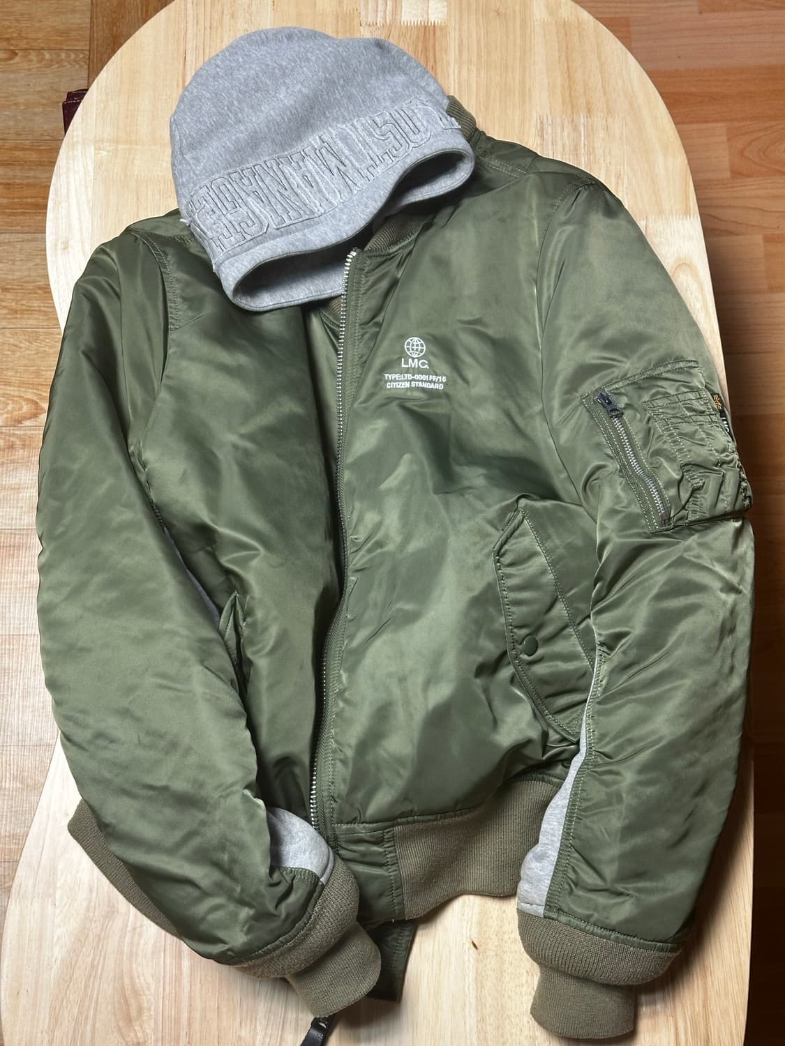 LMC X ALPHAINDUSTRIES 봄버 자켓 상품이미지1