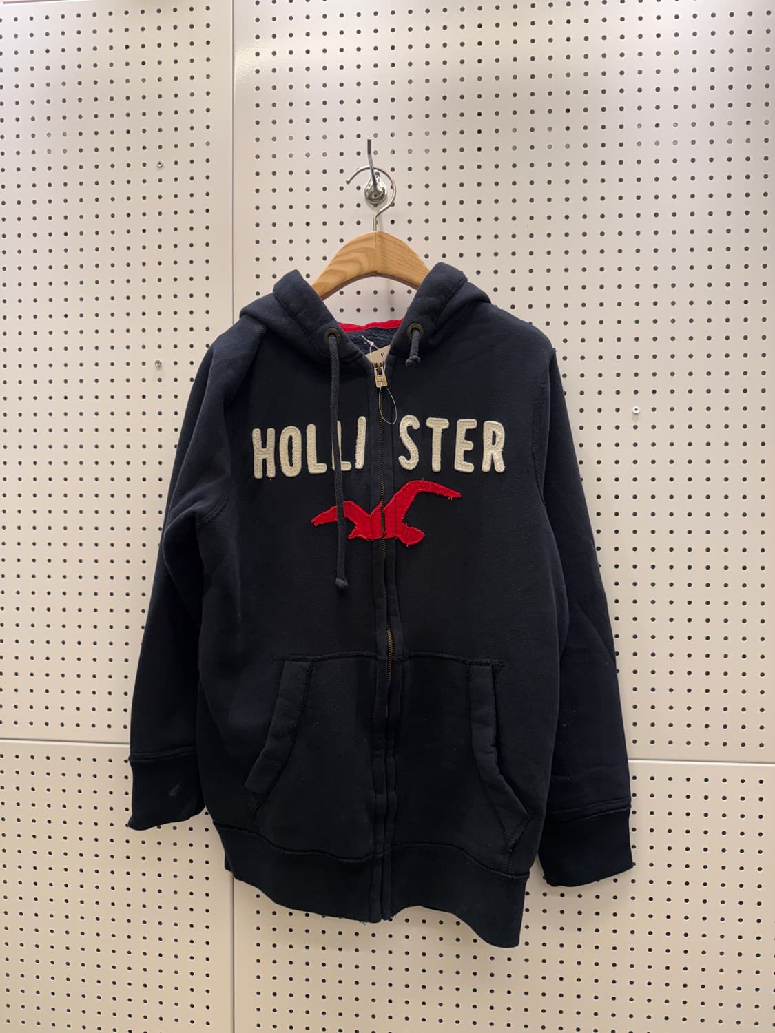 홀리스터 빅로고 y2k 올드스쿨 후드집업 U52 상품이미지2
