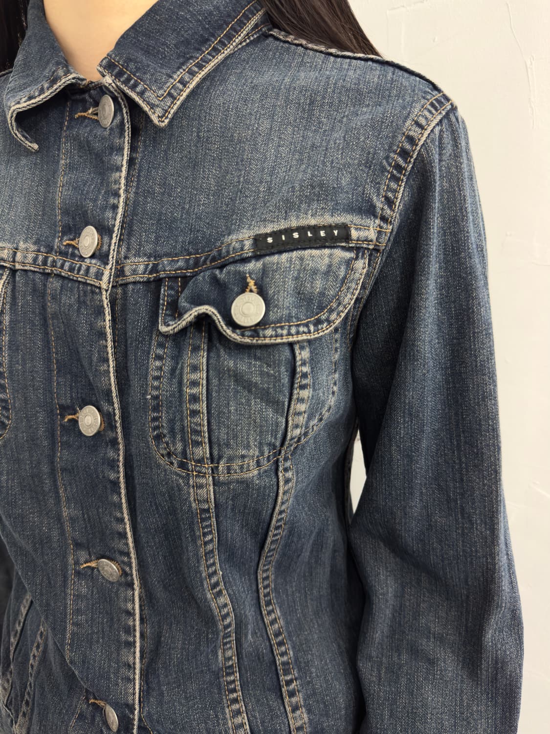 sisley denim jacket 상품이미지5