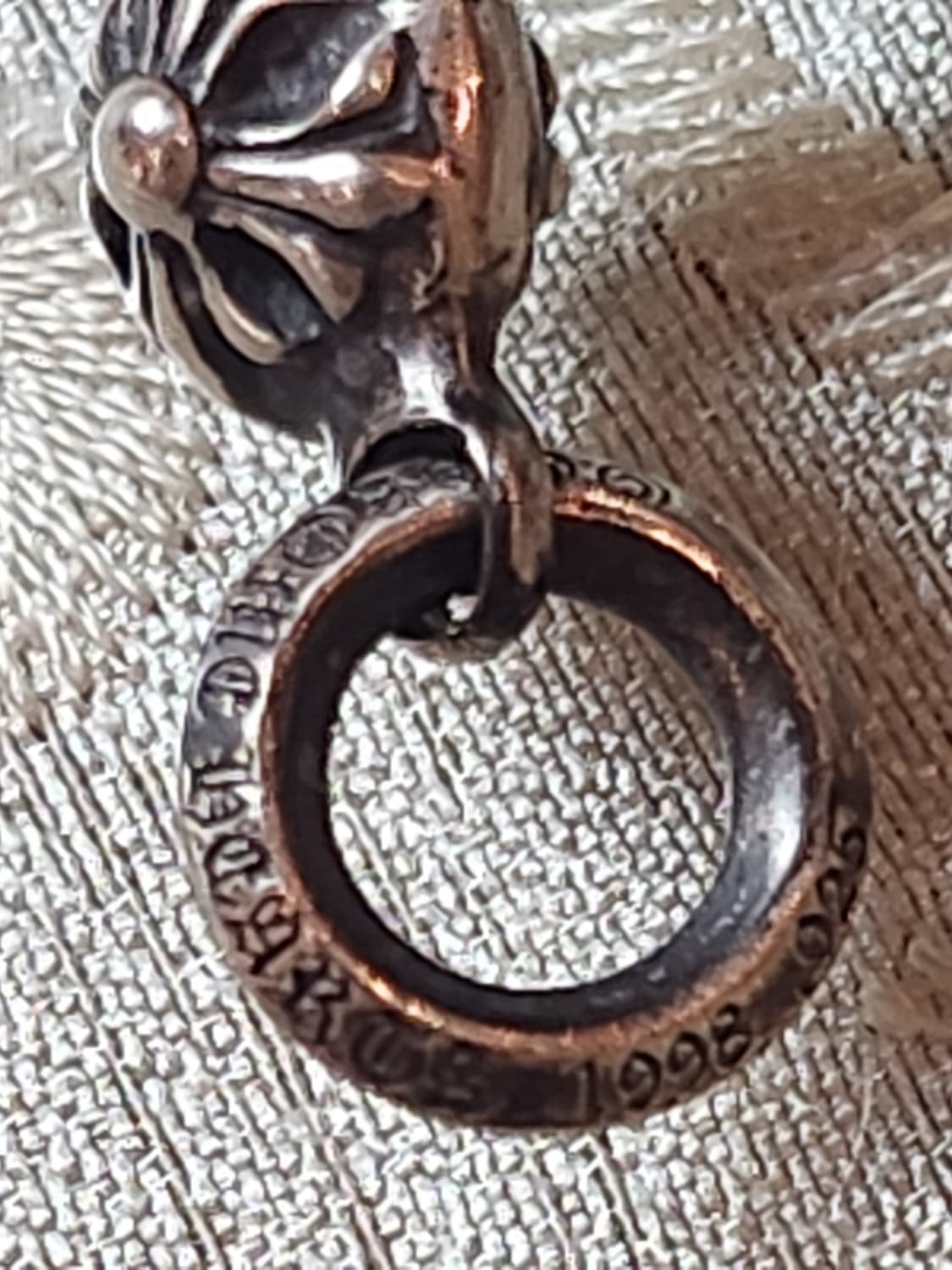 크롬하츠 타이니 원볼 크로스 1p 오리지널 다이아 상품이미지4