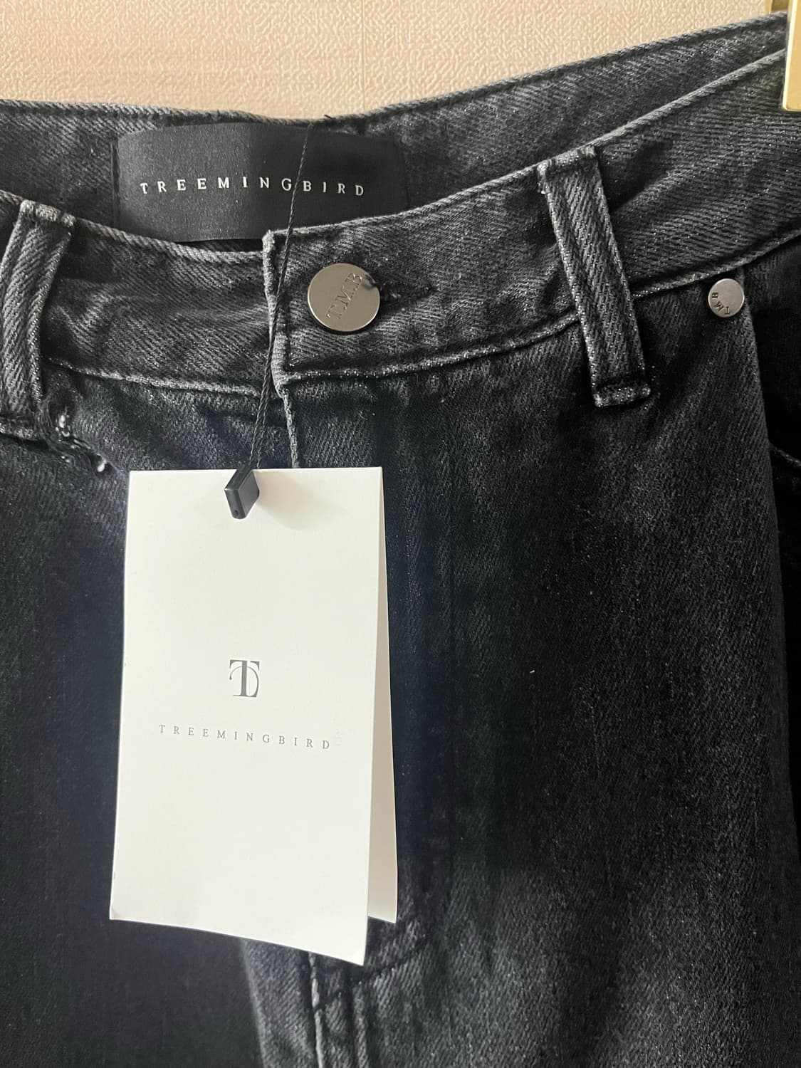 트리밍버드 원버튼 셋업팬츠 (블랙 2 size) 상품이미지6