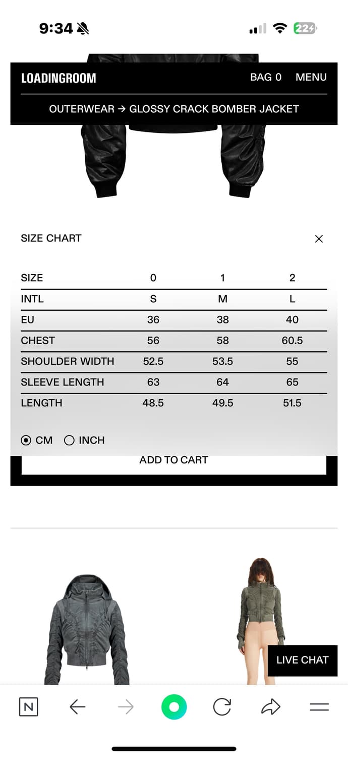 로딩룸 GLOSSY CRACK BOMBER JACKET 상품이미지5