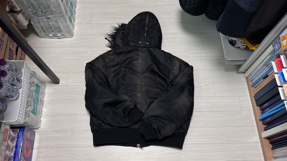 [2]프로젝트gr n2b 빈티지자켓 블랙 상품이미지5