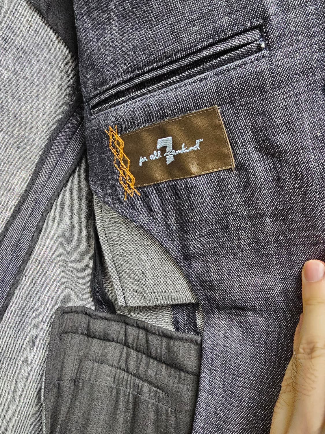 새상품 세븐 포 올 맨카인드 데님 자켓 상품이미지5