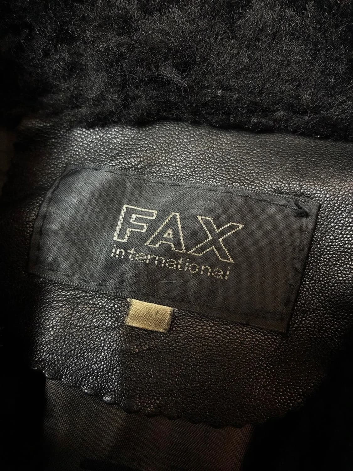 FAX 90's 유틸리티 양가죽 하프 코트 PN8473 상품이미지7