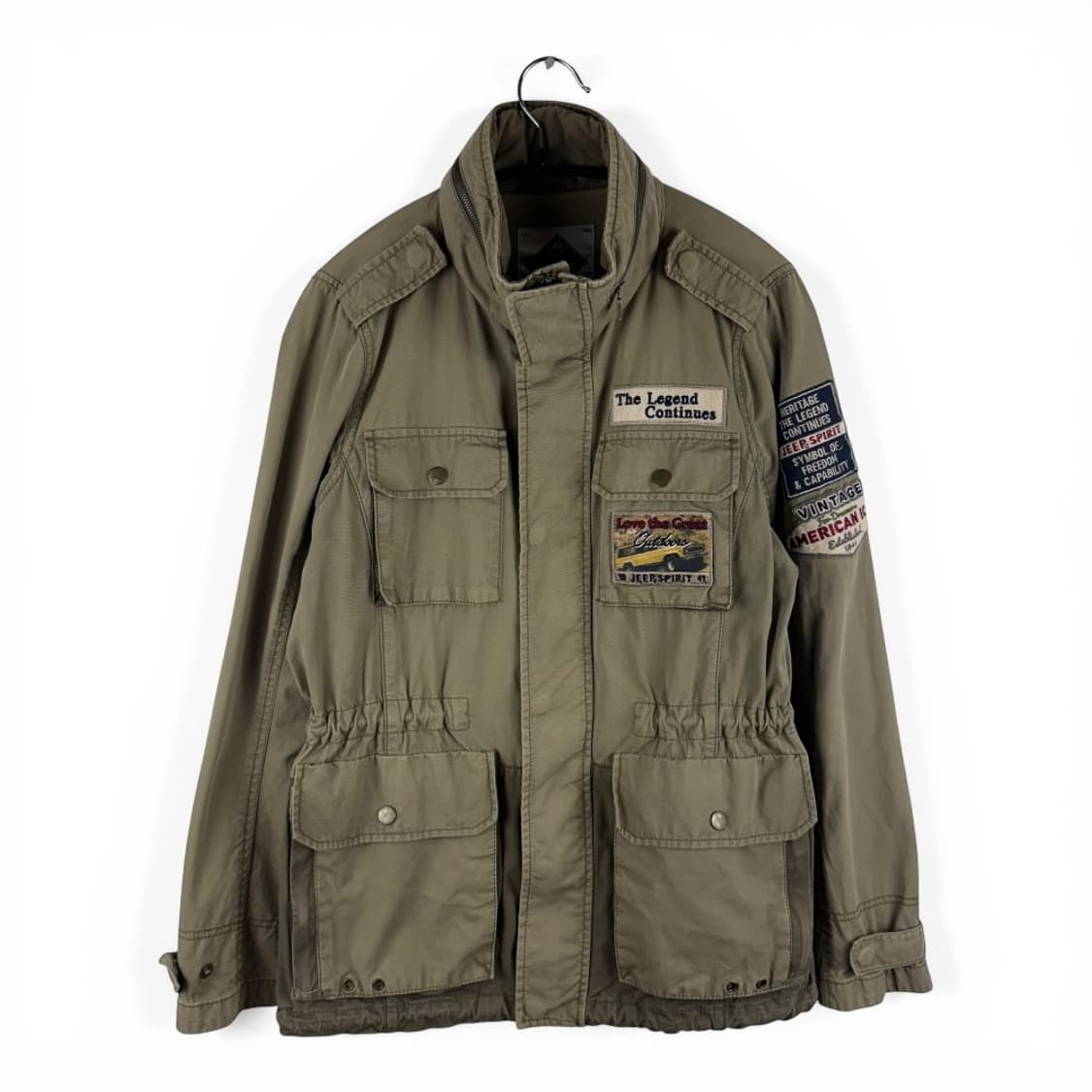 S) 지프 올드스쿨 사파리 헌팅 자켓 상품이미지1