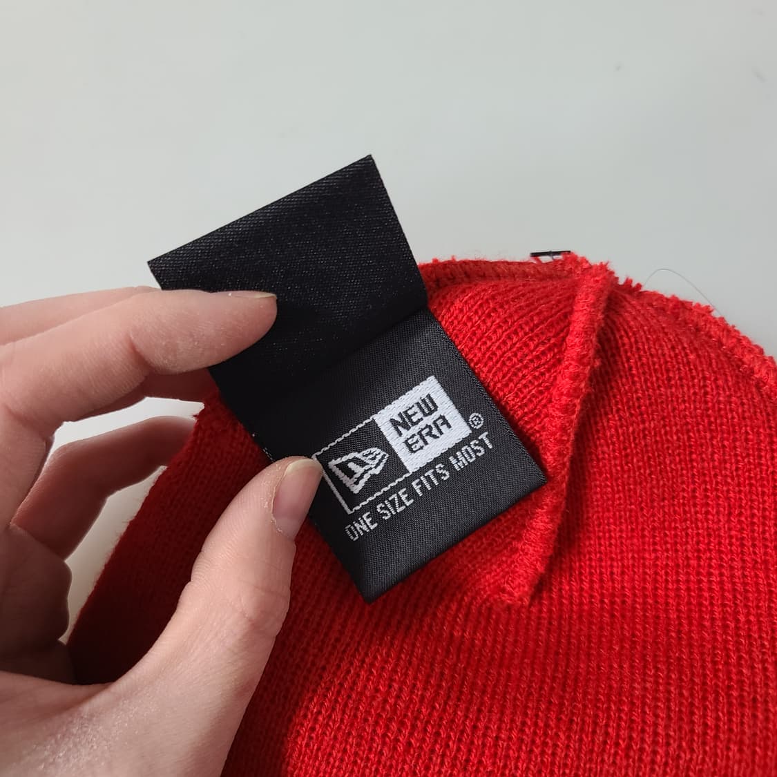 슈프림 X 뉴에라 박스로고 비니 레드 OS 상품이미지7