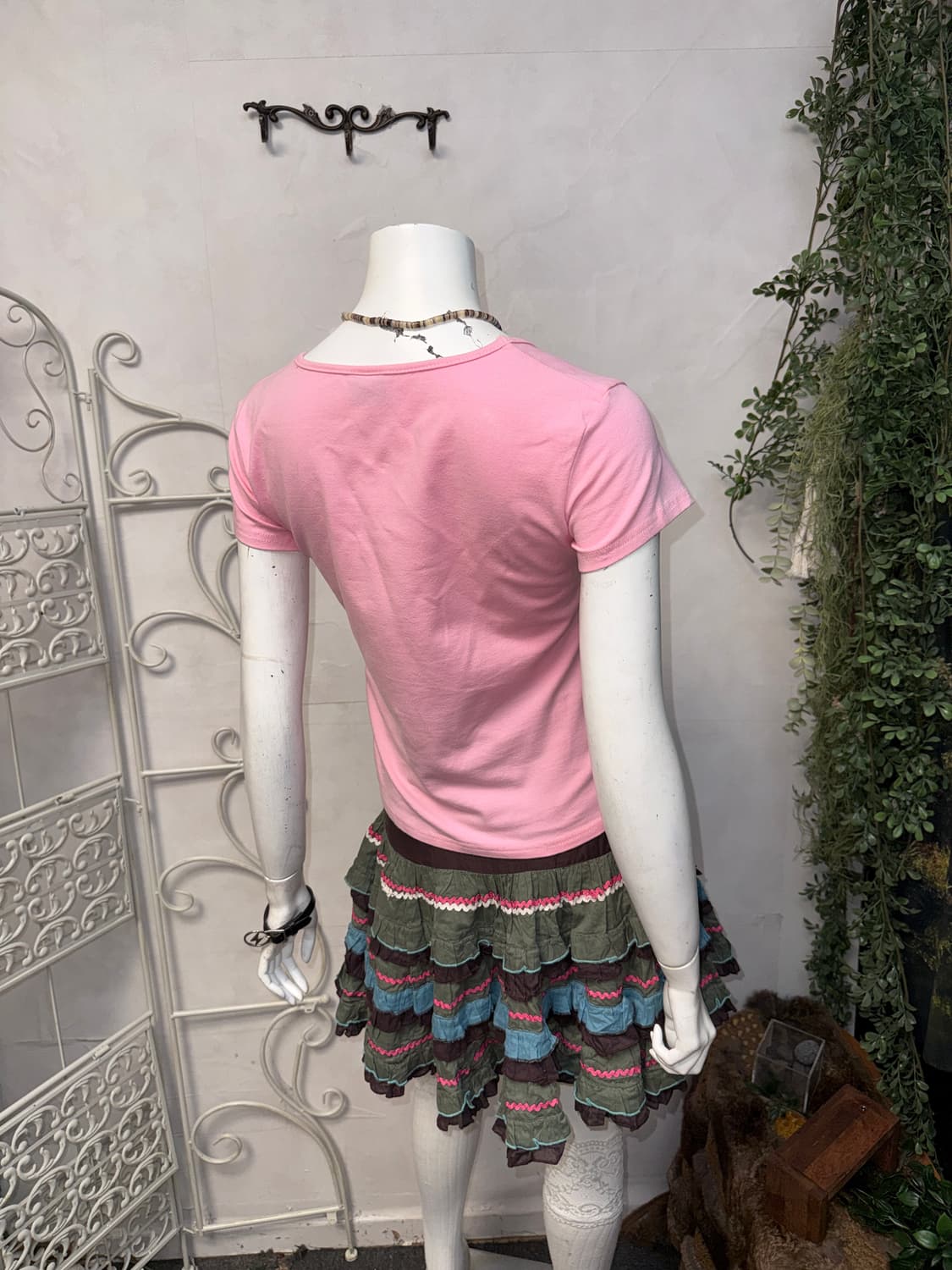 Dolce & Gabbana pink beads glitter 반팔티 상품이미지7