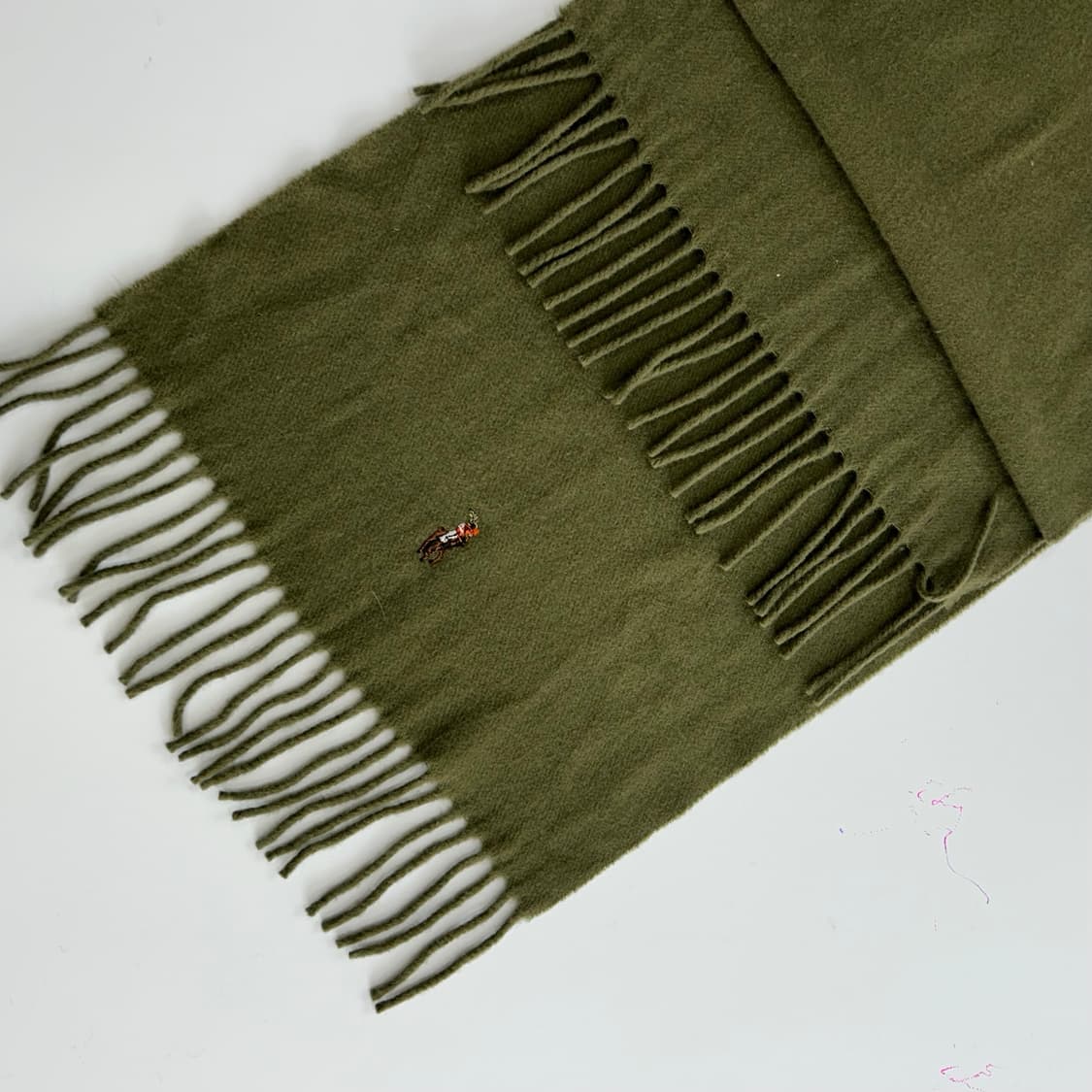 Polo 폴로 멀티포니 카키 목도리 상품이미지5