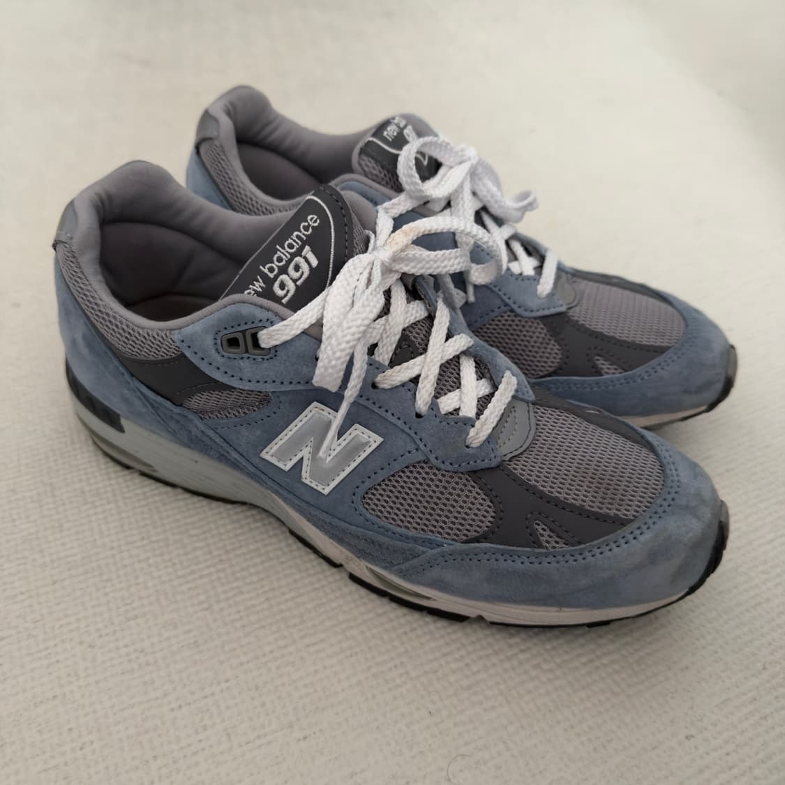 뉴발란스 991 더스티블루 (W991BGG) 여성 255 사이즈 상품이미지3