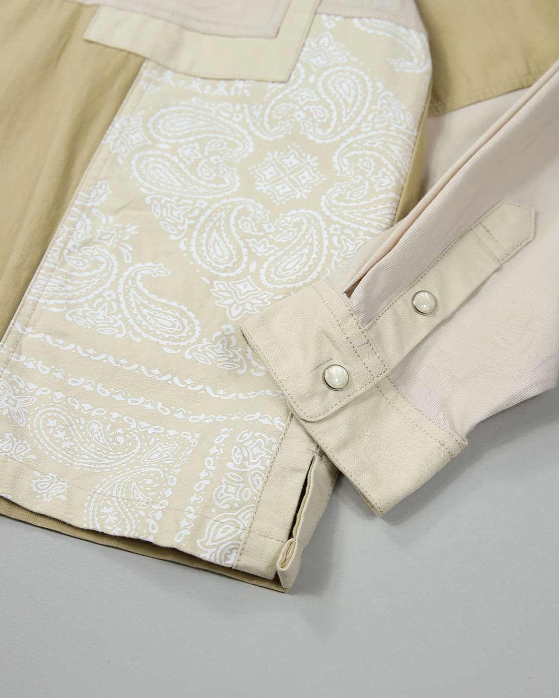 Niko and UNSTUDIED Patchwork Overshirt 상품이미지4