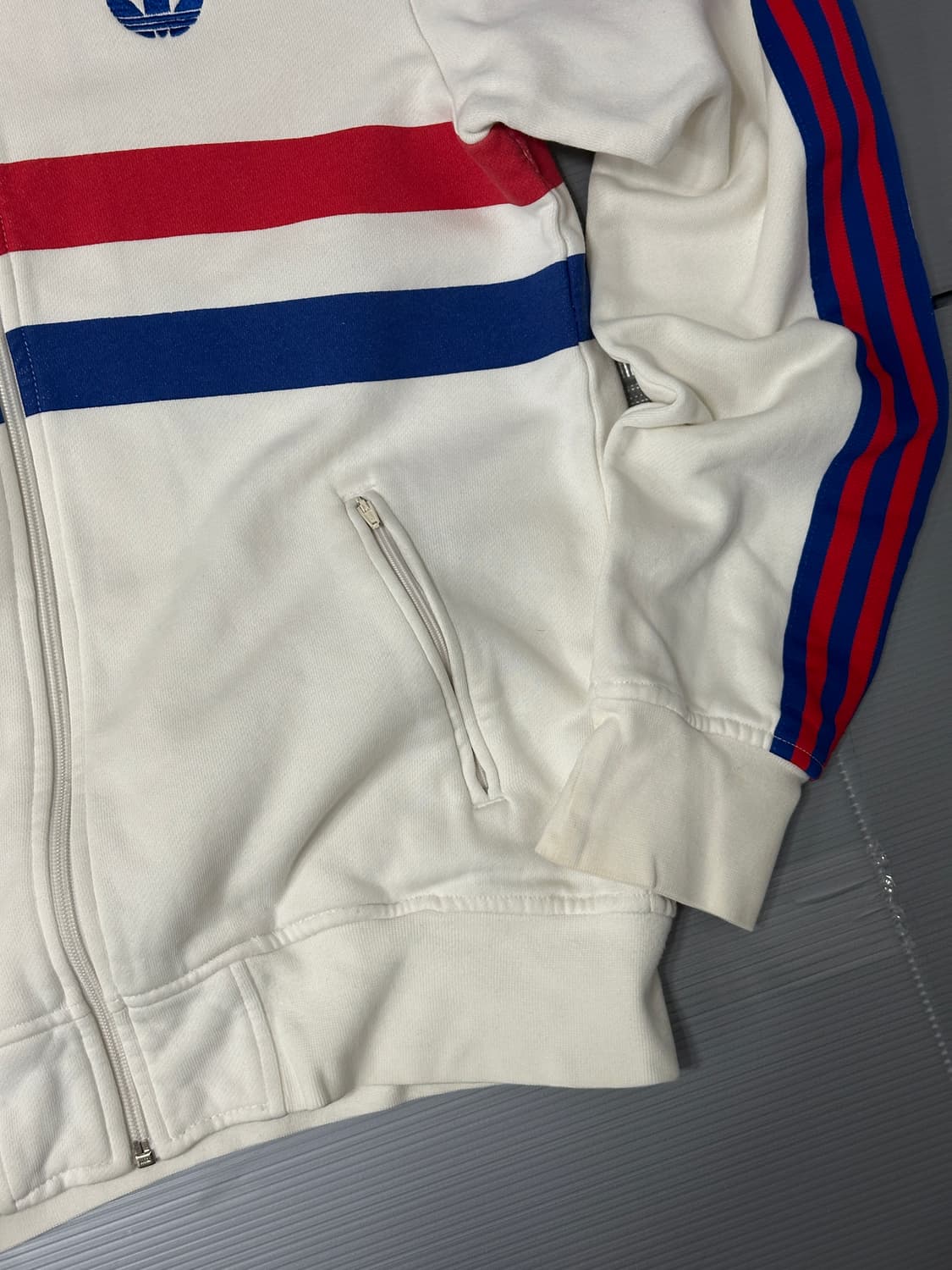 아디다스 영국 후드집업 화이트 95  상품이미지3