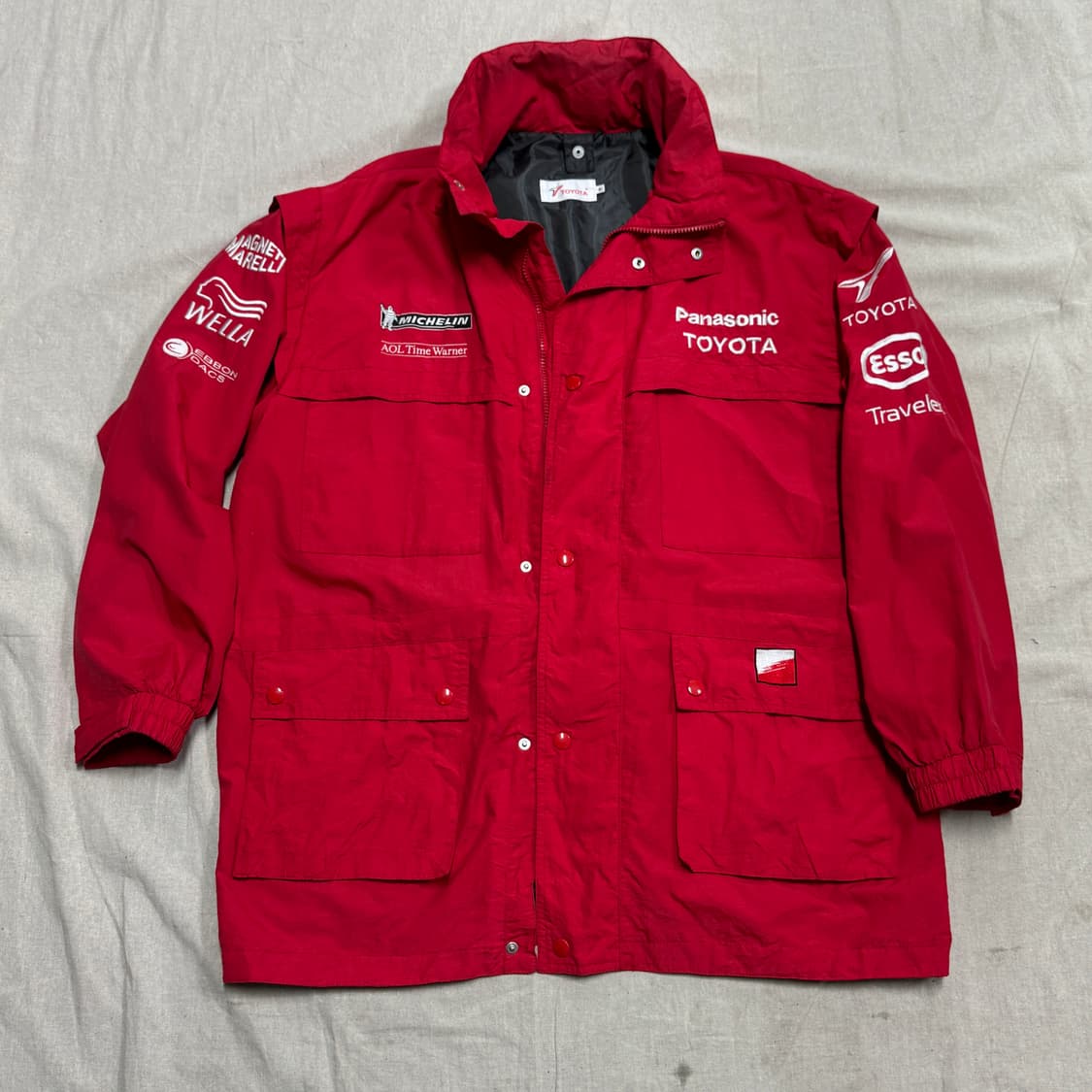 도요타 재팬 빈티지 레이싱 나일론 자켓 L 상품이미지1