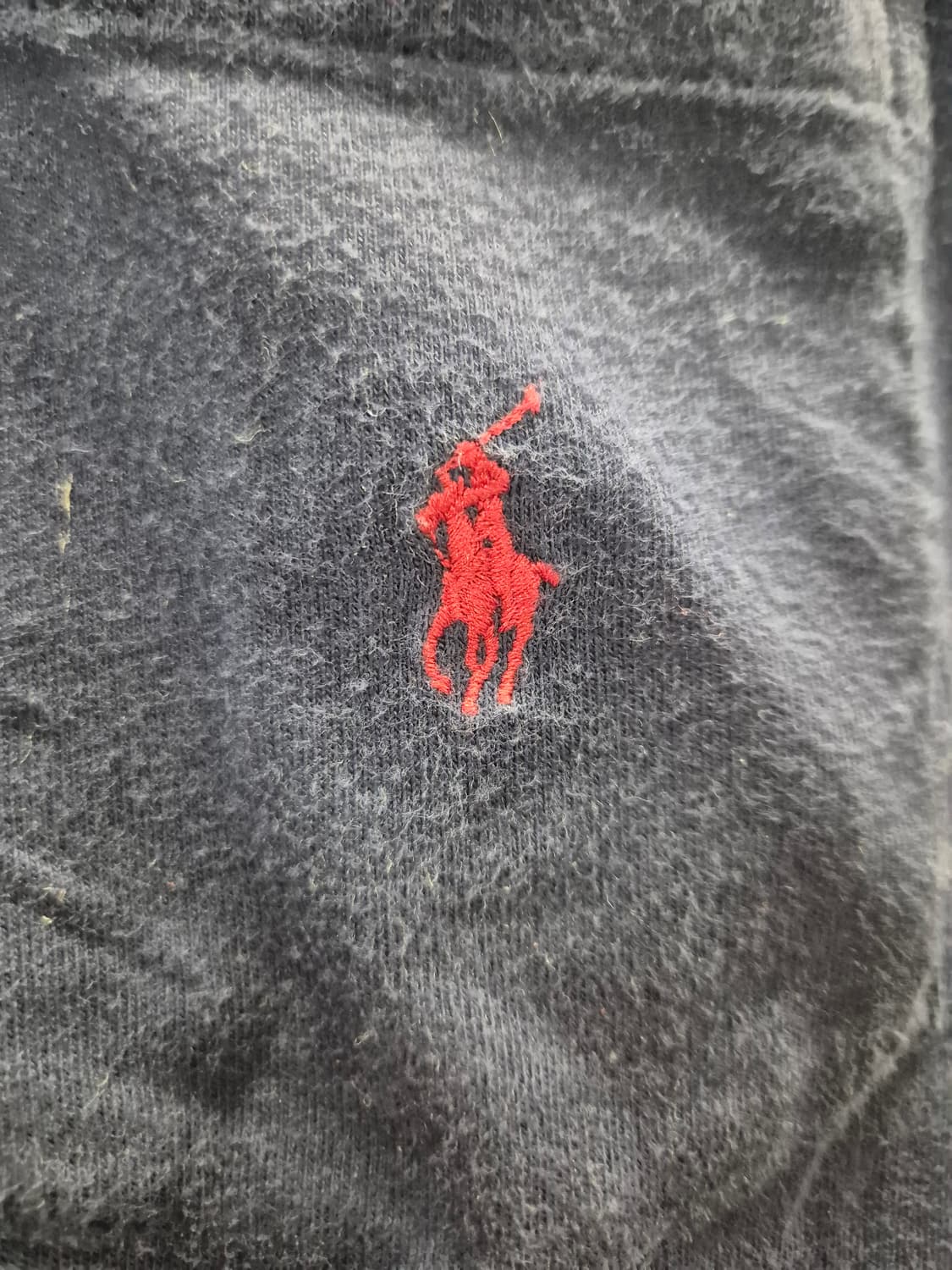 폴로 랄프로렌 네이비 반팔티 S 상품이미지4