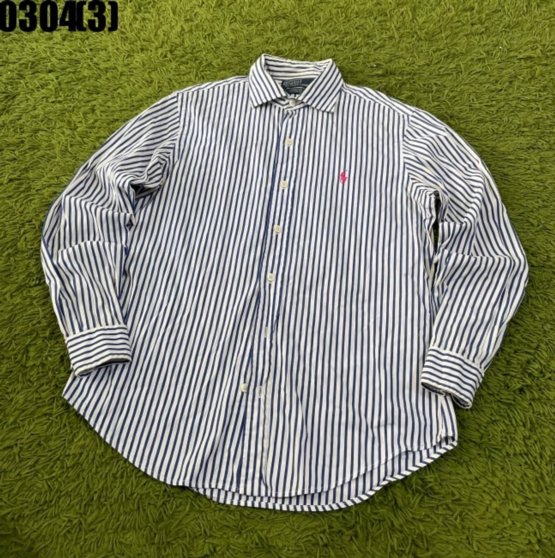 폴로 랄프로렌 스트라이프 긴팔 셔츠 상품이미지1