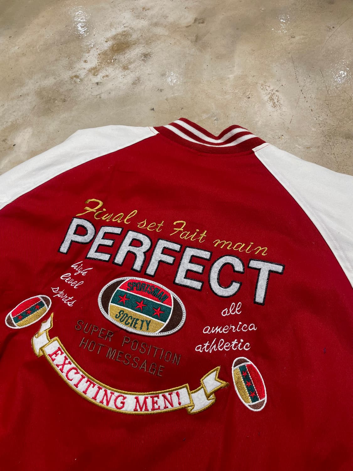 BABOOCLUB perfect Varsity Jacket 상품이미지8