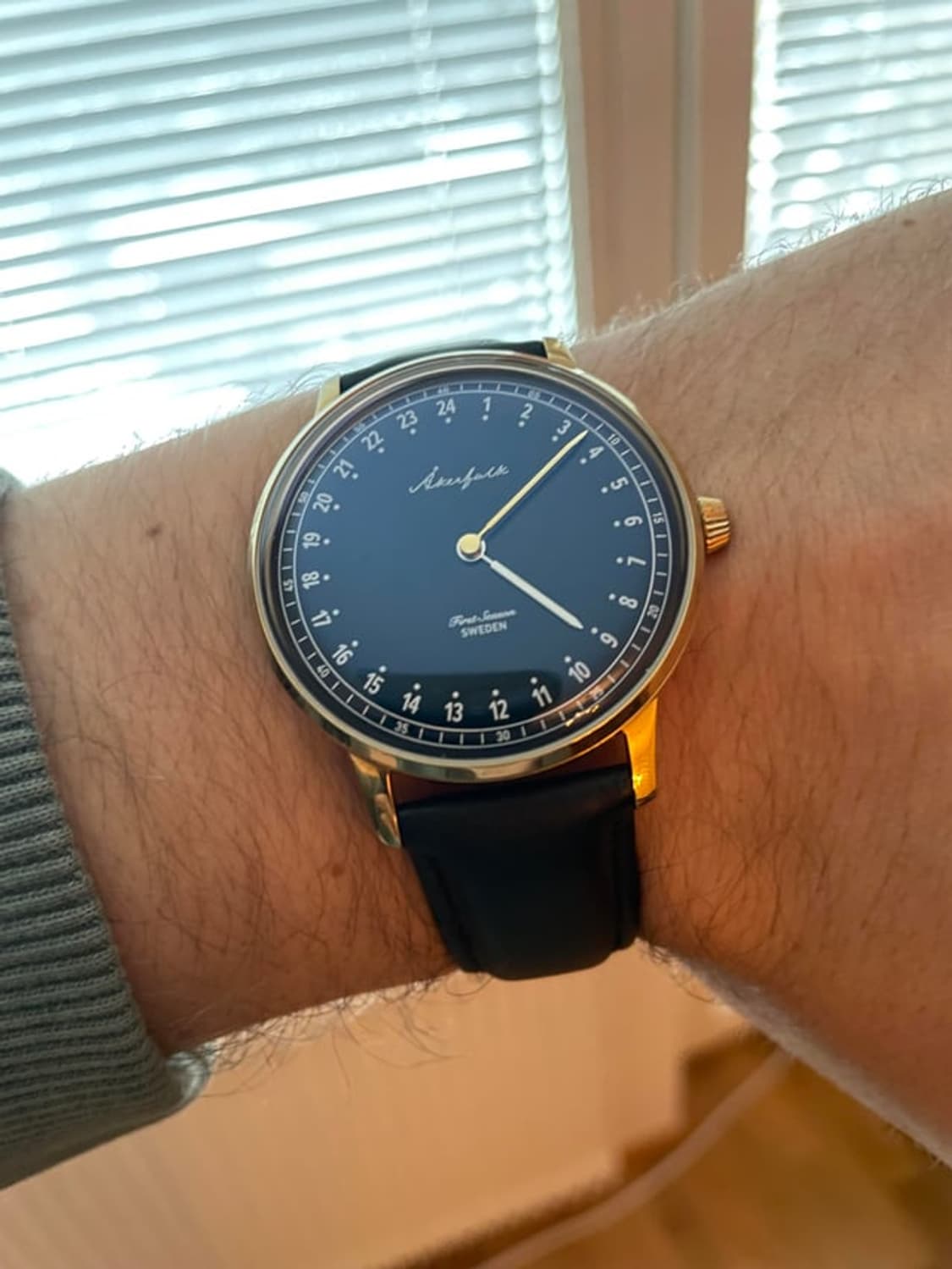 Akerfalk 스웨덴 24시간 손목시계 상품이미지1