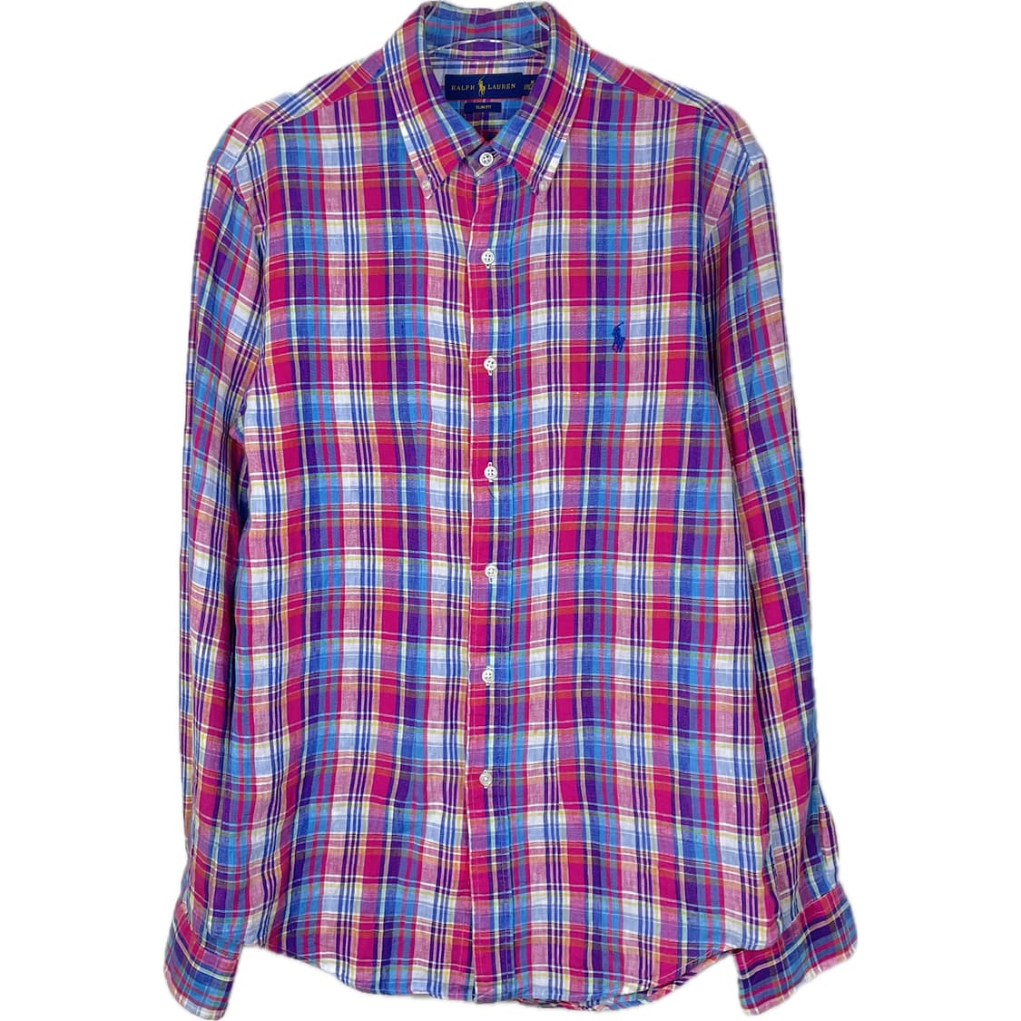 [M] 폴로 랄프로렌 린넨 플란넬 셔츠 슬림핏 상품이미지1