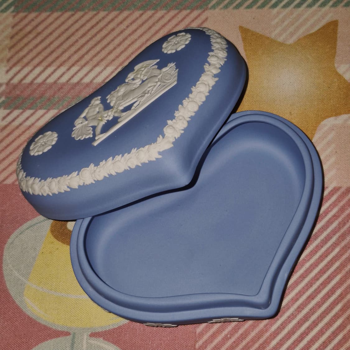 80s 영국 웨지우드 하트 제스퍼 트링켓 상품이미지7